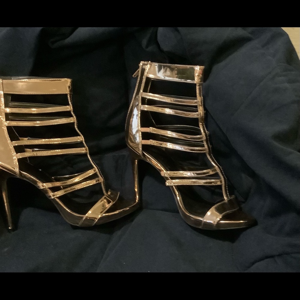 Charlotte Russe Caged Sandal